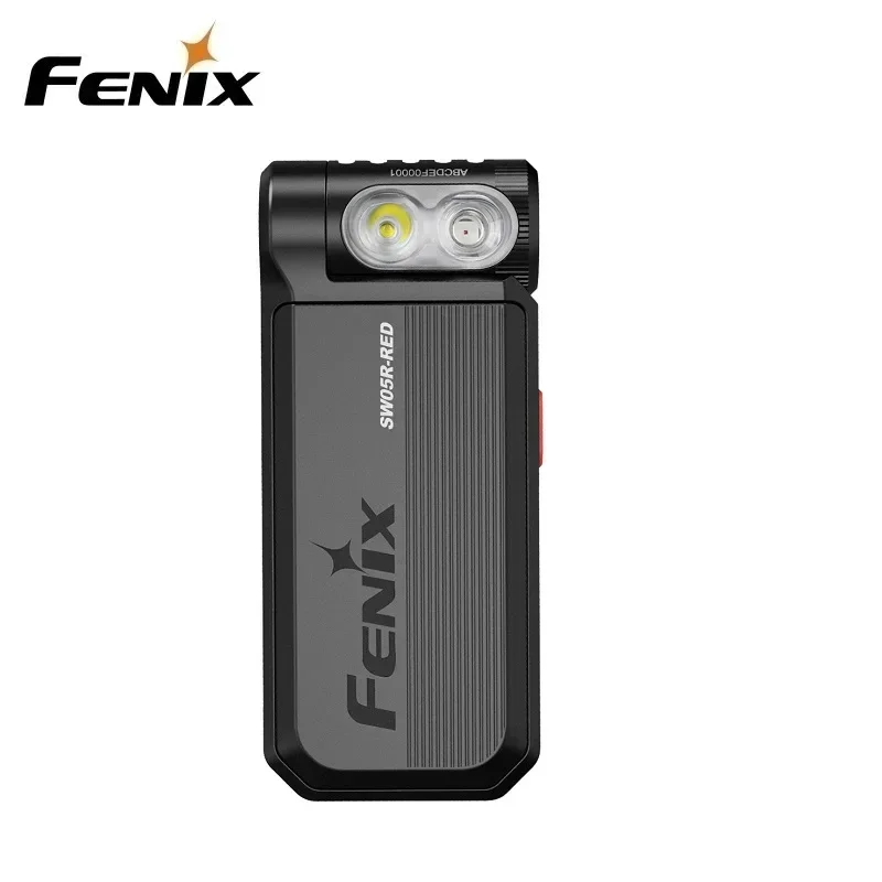 Fenix SW05R-RED Red and White dual light source Corner Multifunctional Work Rechargeable Flashlight