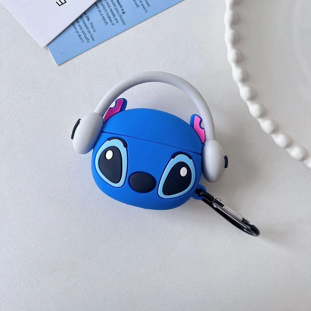 Etui na słuchawki 3D dla Apple AirPods Pro 2 Disney Cartoon 1 2 3 silikonowe miękkie torby słuchawki bezprzewodowe