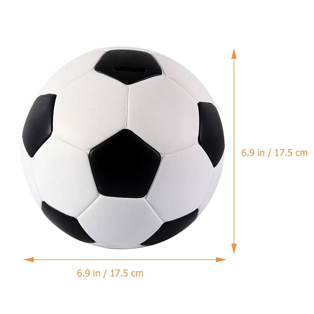 Cofrinho de Futebol para Crianças, Meninos e Meninas, Jarro de Economia de Dinheiro com Design Divertido para Armazenamento de Moedas, Presente Ideal para Aniversários
