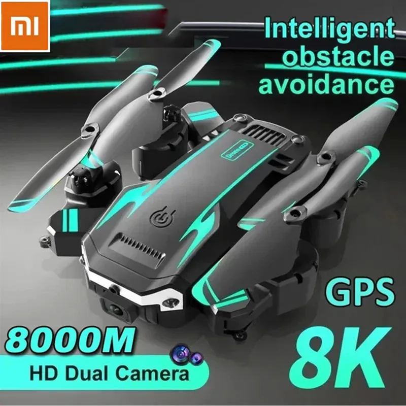 

Дрон Xiaomi G6 S6 GPS, фотоаппарат для аэрофотосъемки с разрешением 8K HD, всенаправленное расстояние обхода препятствий, Квадрокоптер, 8000 м, Новинка