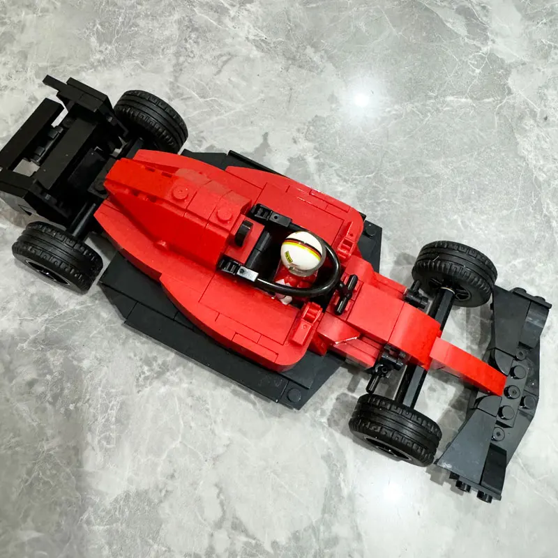 City F1 Formula 1 Race Car Sports Car Speed Champions Rally Vehicle DIY Model Building Blocks Toys Children Birthday Xmaas Gifts