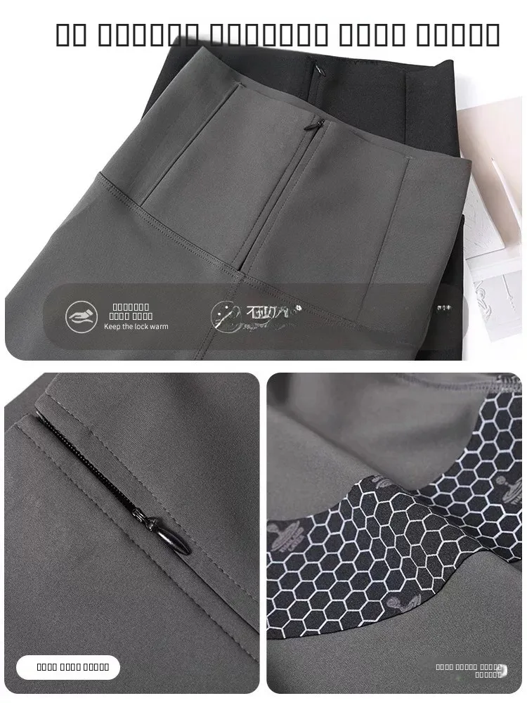 Fce Lined High Waist Arkskin Pants Damen Fitn Yoga Tight Thiened Warm Cotton Trousers Autumn Winter Outfit