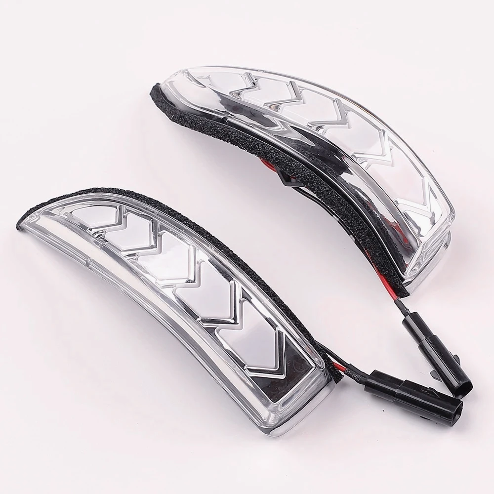 ZZ-2pcs LED Dynamic Turn Signal Blinker Side Rear-View Mirror Indicator Light For Toyota Auris E180 2013-2018 3