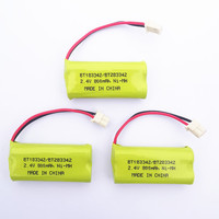 Cordless telephone battery Ni-MH 2.4V 800mAh BT183342 BT283342 BT166342 BT266342 Vtech CS6114 CS6419 CS6719 AT&T EL52300