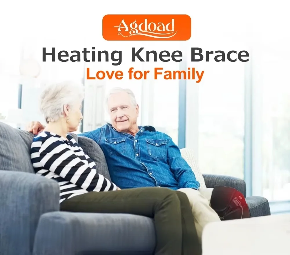 Electric Knee Heating Pad USB 3-gear Heated Knee Brace Support for Knee Joint Relaxation and Old Cold Leg Knee Warmer