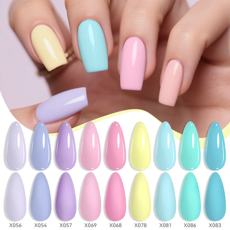 

Гель-лак LILYCUTE 7 мл, цвета макарон, весенние оттенки: розовый, желтый, зеленый, полуперманентный, УФ-гель, для праздничного маникюра, средство для ногтей