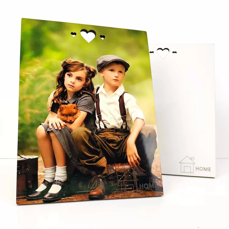 

Free shipping 2pcs Blank Sublimation MDF Photo Plate 177*177*5mm Tag DIY Gift Printing Sublimation Ink Transfer Print