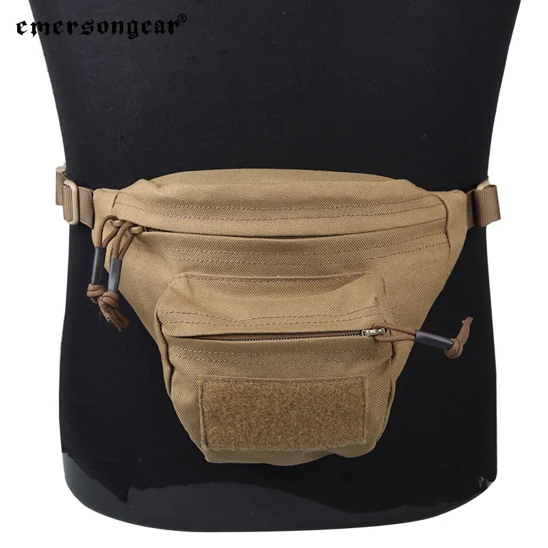 Riñonera de caza Emerson, bolsa táctica para juego de guerra al aire libre, riñonera RECON multifunción Emersongear EM9176