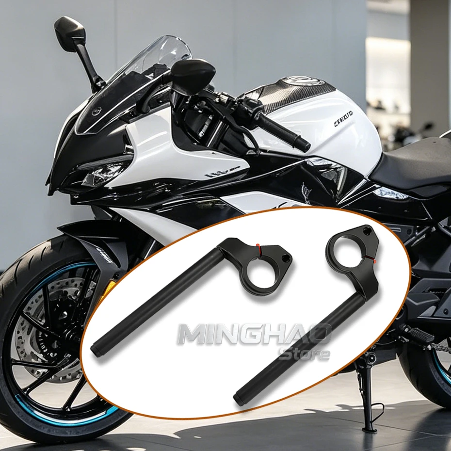 For motorcycle Original Separate Handlebar Handle Bar Fork Clipon 20-23 For CFMOTO 250SR CF250-6-6A-6B