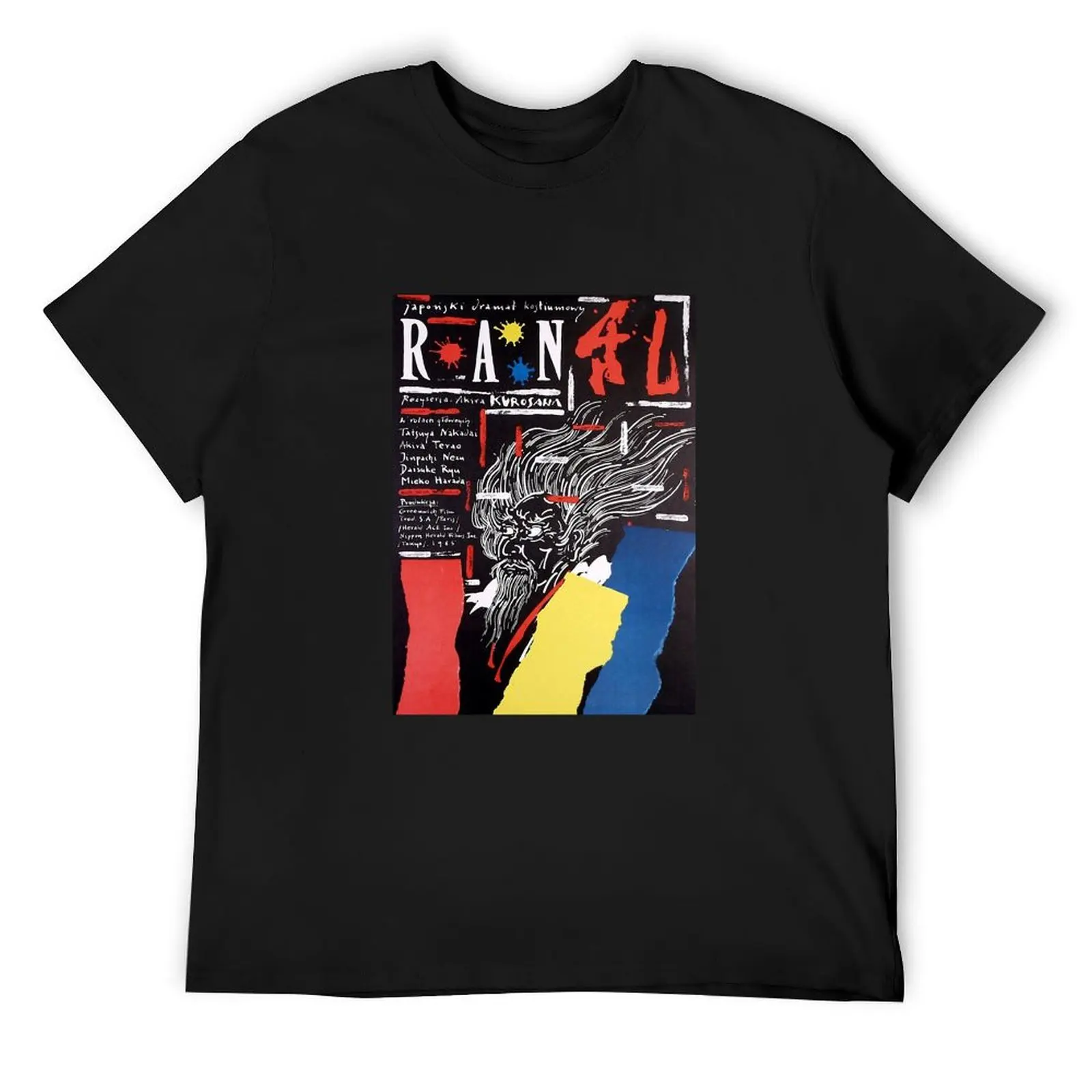 

Ran by Akira Kurosawa T-Shirt shirts graphic Luxury man graphic t shirts oversized t shirts for men