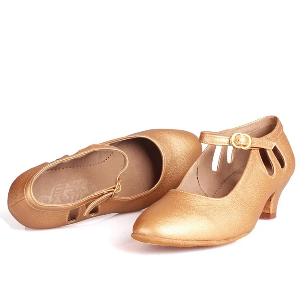 Betty Scarpe da ballo moderne per bambini e ragazze Scarpe da ballo con suola morbida Scarpe da ballo per pratica sociale standard nazionale professionale 502