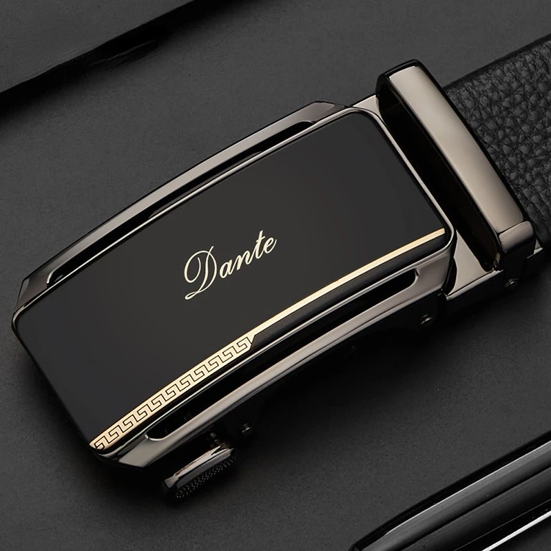 

2022 New Dante Men Belts Automatic Buckle Genuine Leather Luxury Designers Belts for Men Famous Brand Dress Wedding Work Strap