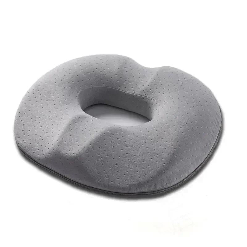Memory Cotton Office Seat Cushion Postoperative Male and Female Tailbone Decompression Cushion for Hemorrhoids