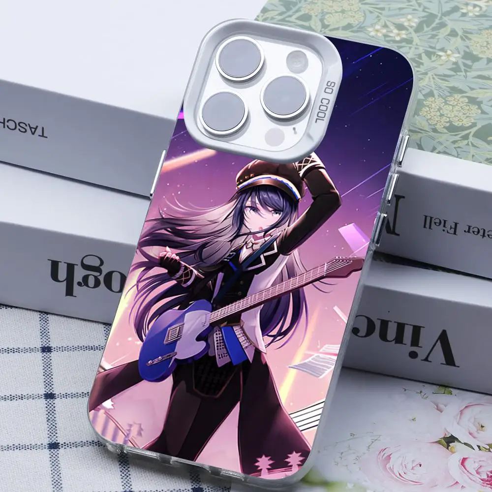 

Holo Hoshino Ichika Phone Case for iPhone 17 16 15 14 13 12 11 X XR XS Air Pro Max Plus White Colorful Silver Cover
