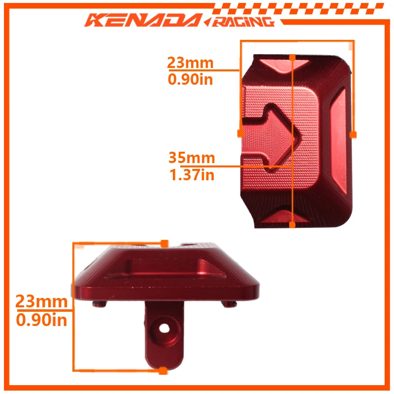 KENADA RACING CNC Storage Box Switch Button For Giorno+ 125 CBS ABS Lead 125 Stylo 160 2023-2026 Replacement Part