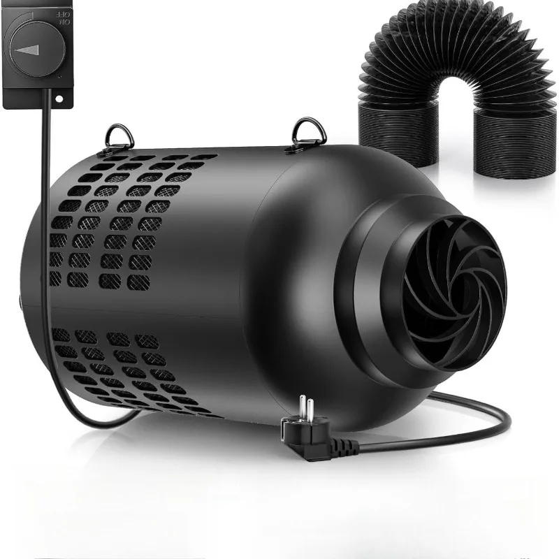 For Intelligent Timing Speed Regulation EC Duct Fan Filter, Integrated Deodorant Ventilation Fan