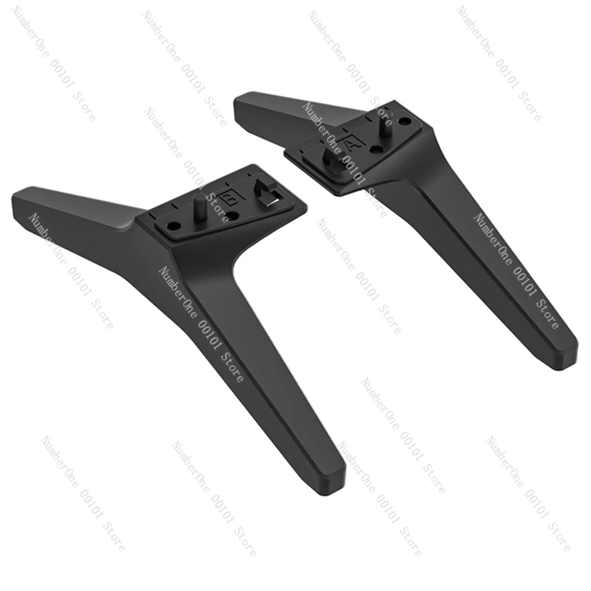 Stand for LG TV Legs Replacement,TV Stand Legs for LG 49 50 55Inch TV 50UM7300AUE 50UK6300BUB 50UK6500AUA Without Screw