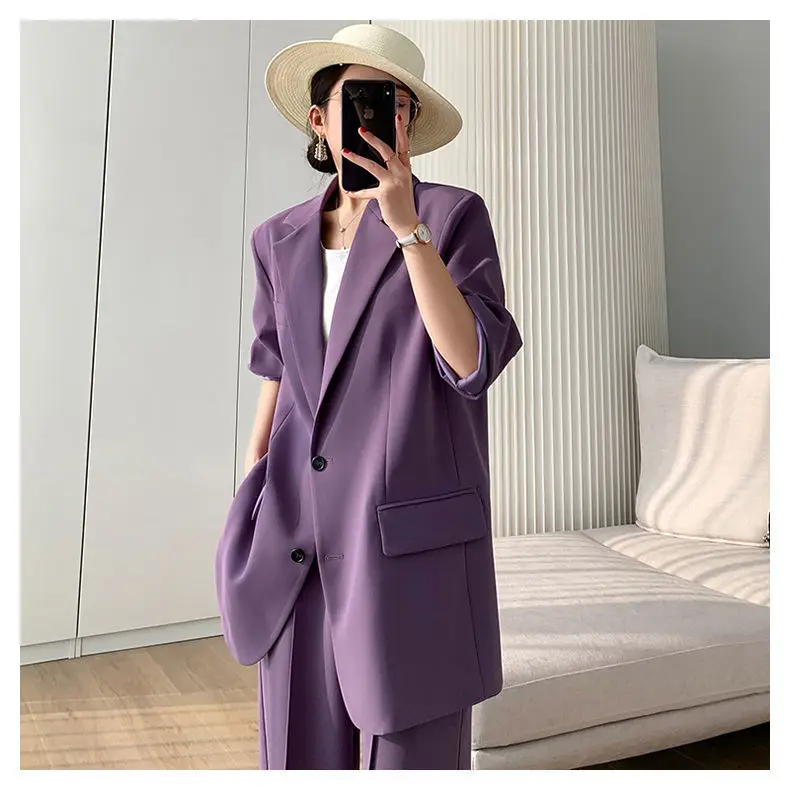 Spring/Summer Leisure Women's Set 2023 New Korean Version Fashion Slim Temperament Long Sleeve Two Piece Set Trend