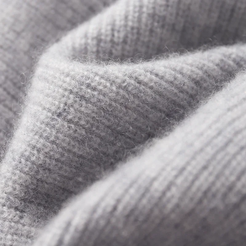 Novo cardigan com capuz outono e inverno engrossado malha tamanho grande jaqueta 100% lã merino casual manga longa jaqueta esportiva