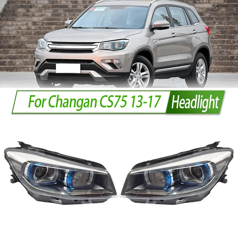 

For Changan CS75 13-17 Halogen DRL Headlight Assembly OEM Style Front Day Running Light Plug & Play Replacement