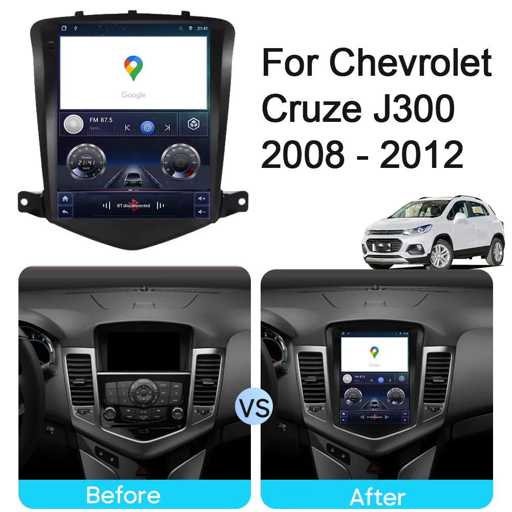 Video Player Android For Chevrolet Cruze J300 2008 - 2012 Auto Car Radio 4G GPS Navigation Multimedia Stereo Carplay No 2din DVD