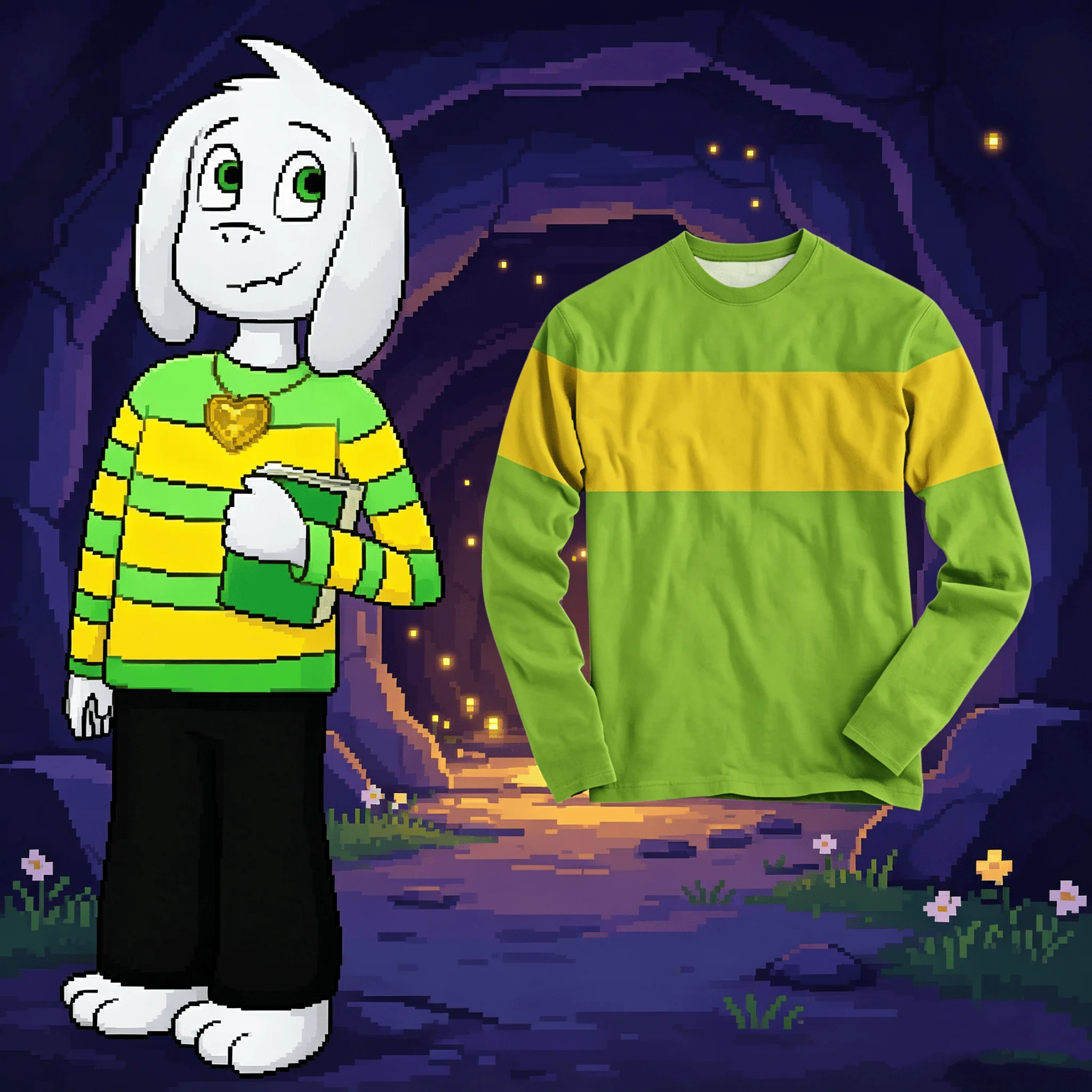 Undertale Deltarune Round Neck T-Shirt 2026 Boy's Girl's Breathable Quick-dry Long T-Shirt Children T-shirt FamilyMatching Shirt