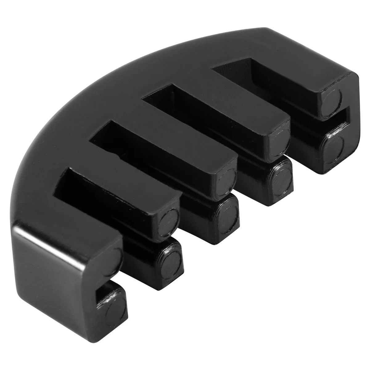 

L61A Rubber Mute глушитель 4/4 для скрипки, легкая практика, черный
