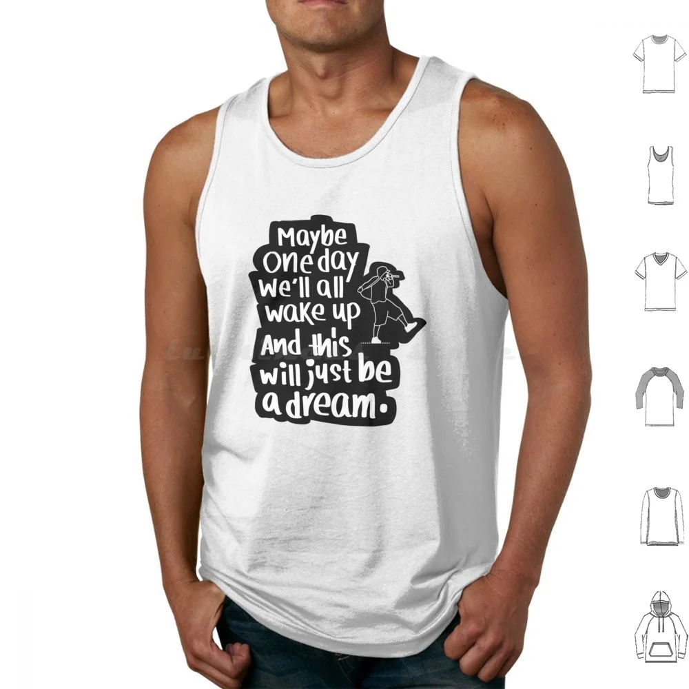 Mockingbird Lyrics Typography Tank Tops Vest Sleeveless Slim Shady Funny Hip Hop Rapper Dr Dre Kendrick Lamar D12 Lyrics Drake