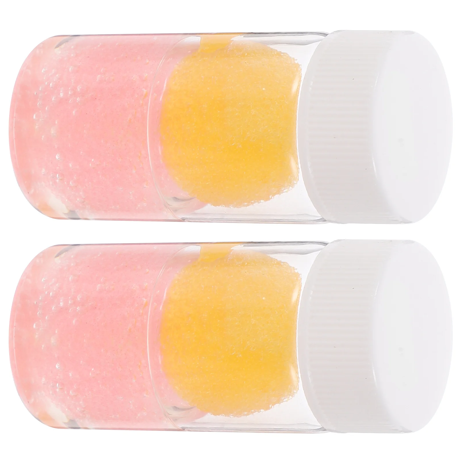 2 szt. Mini przenośny zestaw do czyszczenia pęset do rzęs z gąbeczkami do usuwania kleju, narzędzia do przedłużania rzęs, czyszczenie pęset