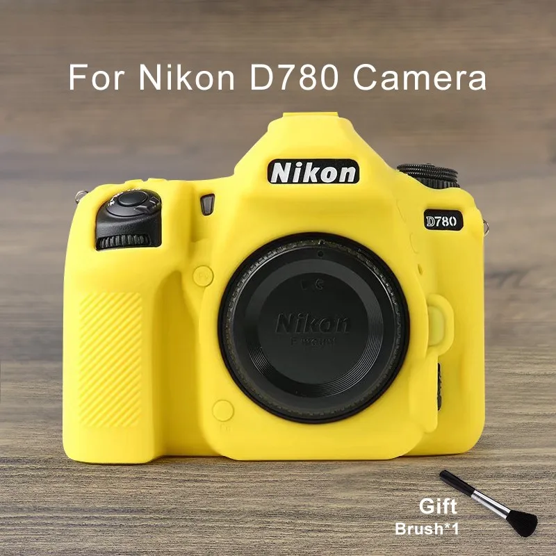 For Nikon D780 Case Luxury Original Silicone Full Protect Soft Cover Rubber Photography Accessories Nikkor Camera Nippon Kogaku