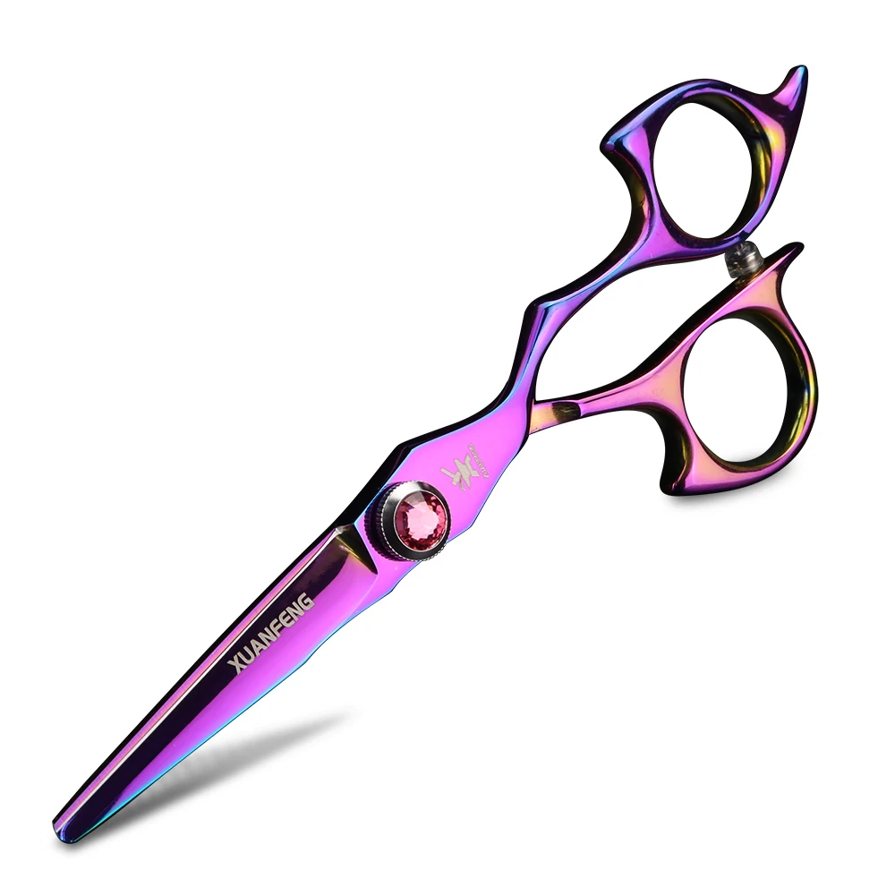 

XUANFENG 5-inch lightning handle hair scissors, barber or home cutting scissors, made of 440C steel