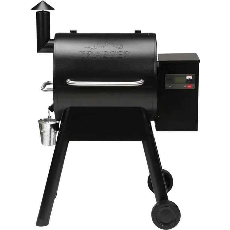 

Traeger Grills Pro 575 Electric Wood Pellet Grill and Smoker with WiFi and App Connectivity, Black