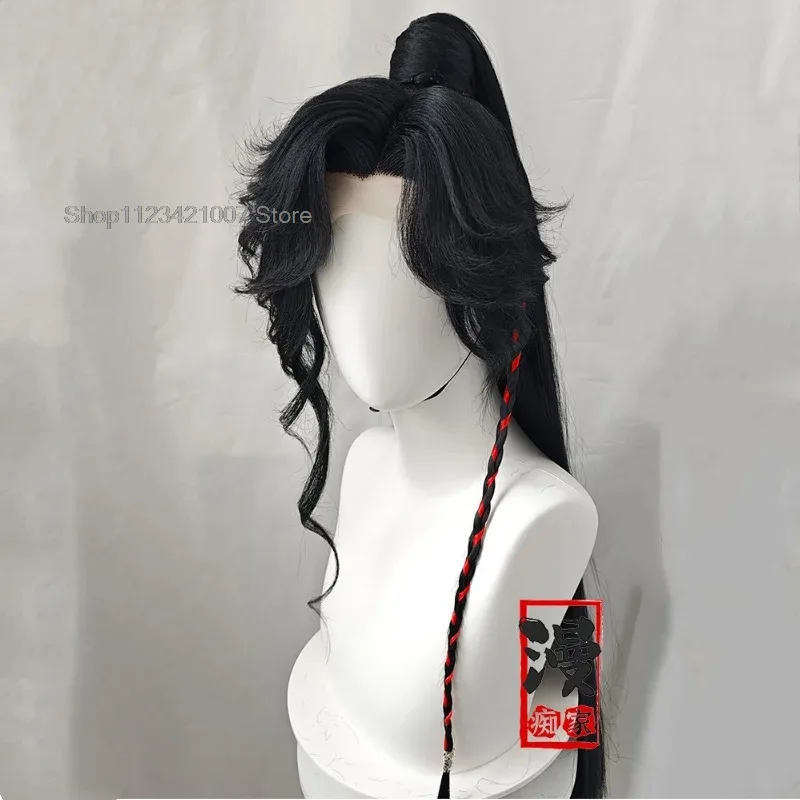 

DY20Hua Cheng San Lang Косплей Парик Tian Guan Ci Fu Heaven Official's Blessing HuaCheng Косплей Парик Xie Lian Косплей 25