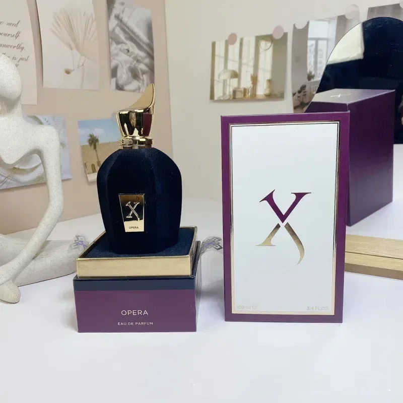زجاجة زجاجية مصممة 100 مل لـ ALEXANDRIA Erba Pura Soprano للجنسين EDP بخاخ رذاذ الجسم 3.4 Fl.oz رائحة عطر طويلة الأمد