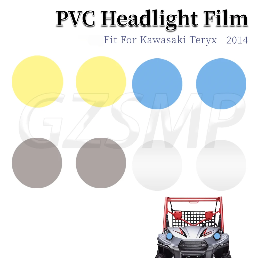 

Headlights Sticker Fit For Kawasaki Brute Force 750 2012-2022 Teryx 4 2014-2015 Lamp Protection Decal Transparent Film