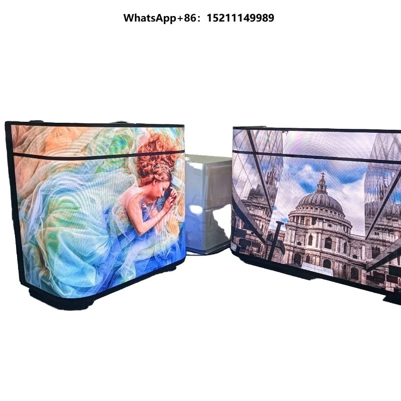 P1.86 Indoor Full Color LED Booth High Resolution Stage Screen Animation SDK Support OEM Video Wall for Night Club Concert