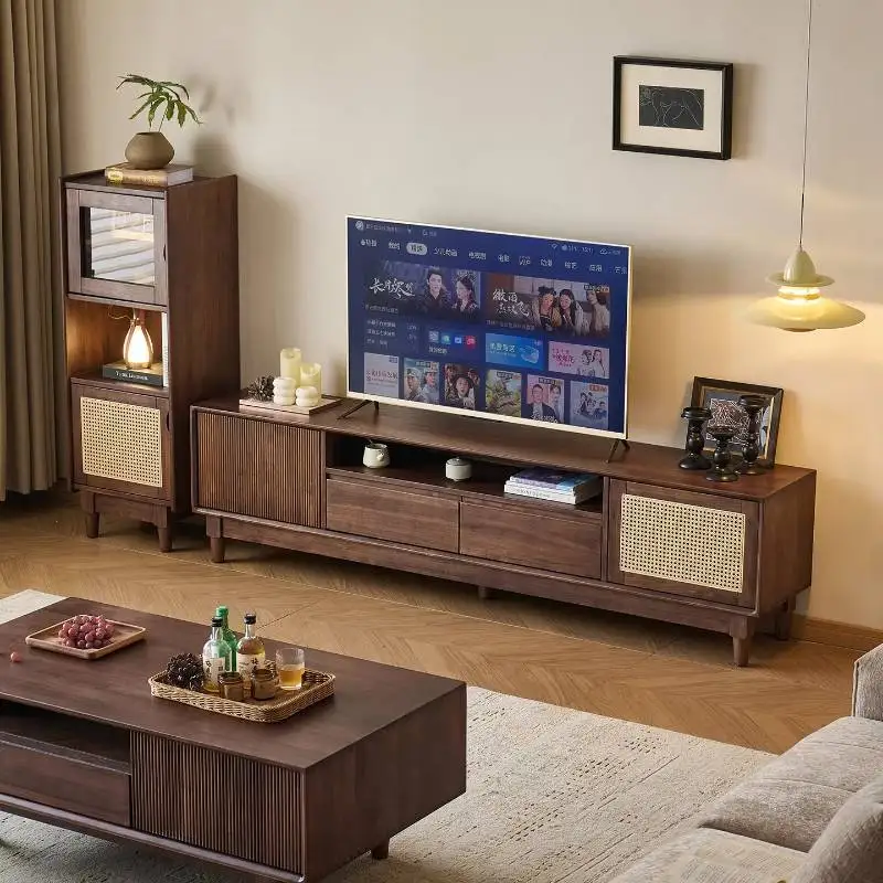

Corner Storage Tv Cabinet Decoration Minimalist Lounges Apartments Tv Table Accessories House Muebles Para Hogar Furniture