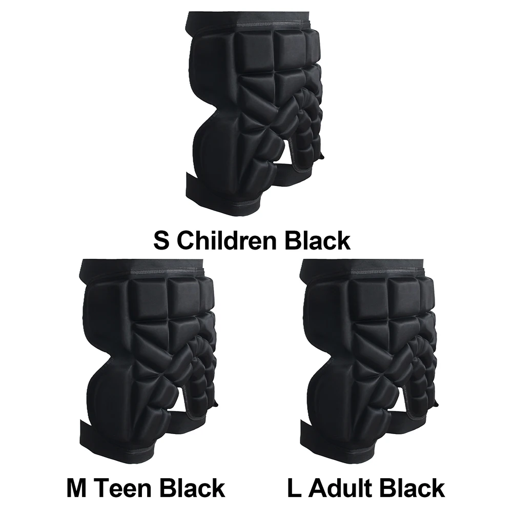 Unisex Hip Padded Shorts EVA Protective Guard Pad Anti-Fall Thickened Hip Protector Adjustable for Adults Kids Skate Ski