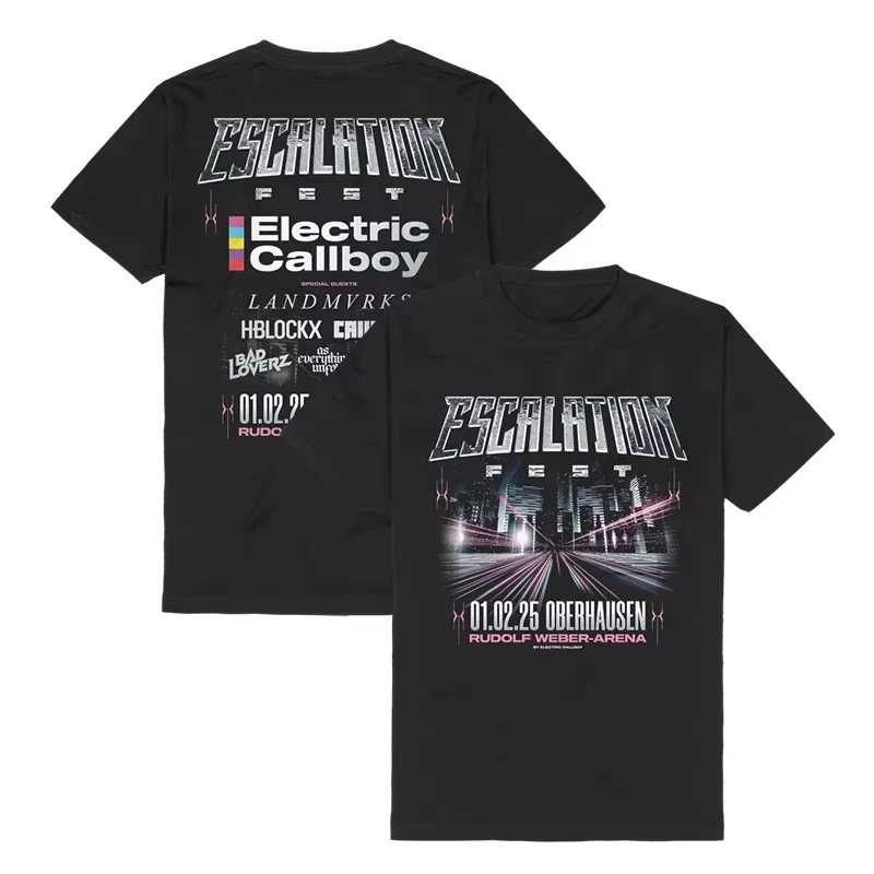 2026 New German Electronic Nuclear Electric Callboy Leisure T-shirt Luxury Brand for Men and Women