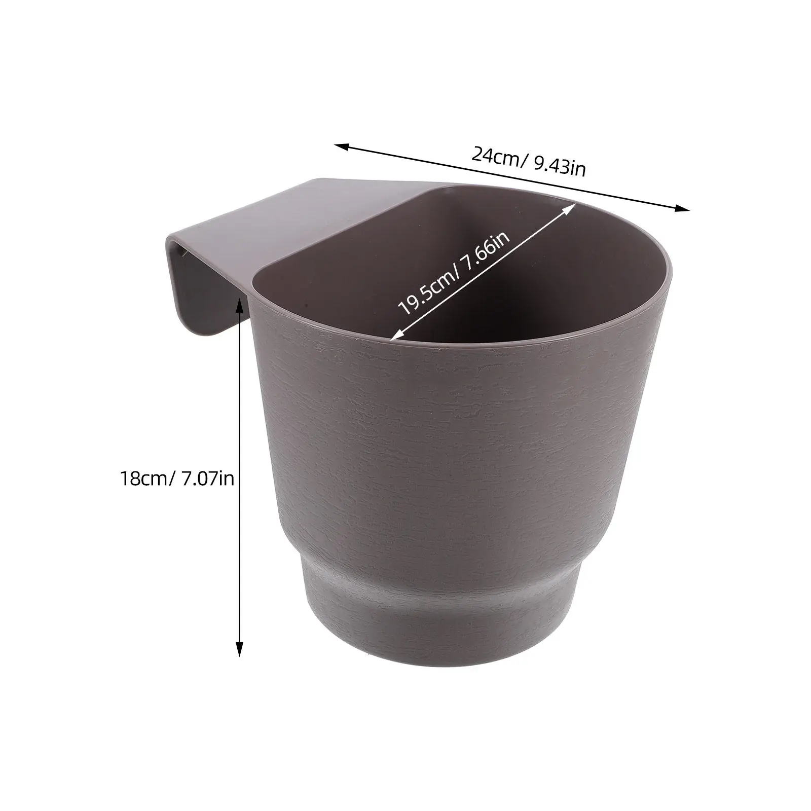 Self Watering Planter Plastic Flower Pot for Succulents Indoor Plants Automatic Watering Decorative Flower Container for Balcony view 5