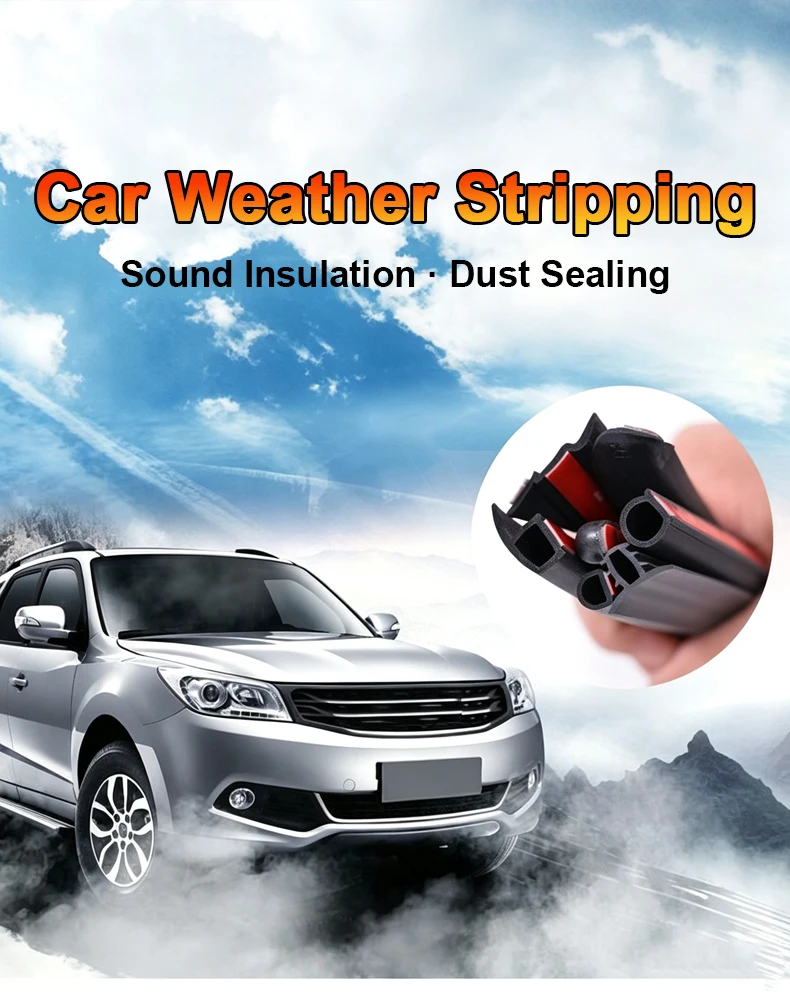 For Haval H9 2026 Accessories MK2 2025 2024 Car Door Seal Strips Center Console Sticker Weatherstrips Engine Sealing Ring Covers
