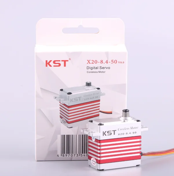 VoidFly Original KST X20-8.4-50 V8.0 Brushless Metal Gear Digital 45Kgf.cm 0.15sec for Large Scale 1/8 1/10 Racing Drone DIY Par