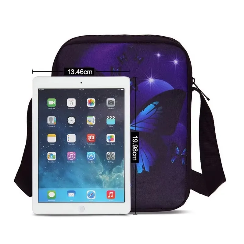 صبي بنات JuL Cest Pas Des Lol مطبوعة الكتف حقيبة ساعي الطفل حقيبة يد عادية الرجال النساء حقيبة الهاتف حقيبة تسوق