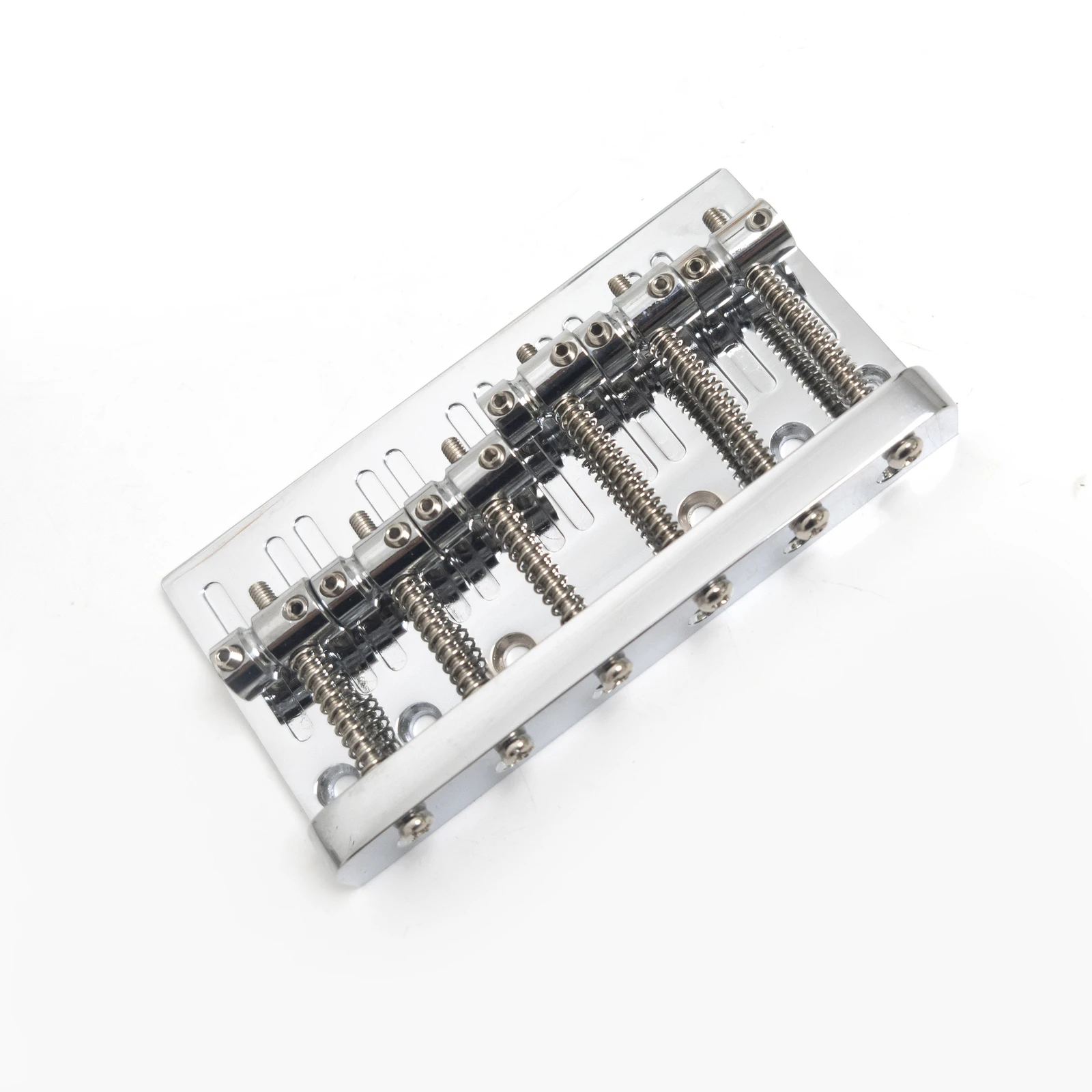 

Бридж для бас-гитары, хромированный металлический фиксированный седло, хвостовик для 6-струнной бас-гитары