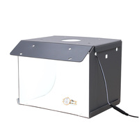 New SANOTO  Mini Photo Studio Box Photography Backdrop  portable Softbox LED Light Photo Box fold Photo Studio Soft Box