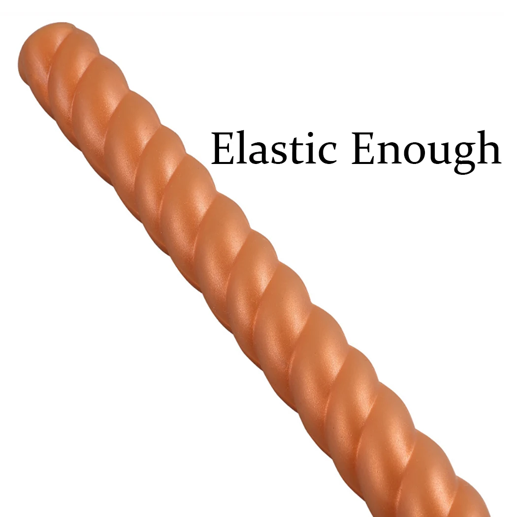 80CM Silicone Super lungo Plug anale Dildo stimolare ano morbido dilatatore anale giocattolo del sesso Butt Plug per le donne uomini Gay lesbiche