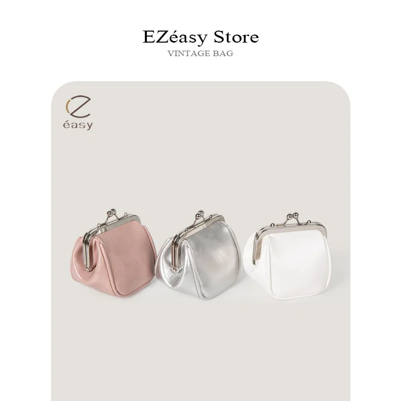 EZeasy Light Luxury Niche Designer Bags for Women Retro Leather Box Hasp and Chain Bag Totes Messenger Bags Crossbody Bag