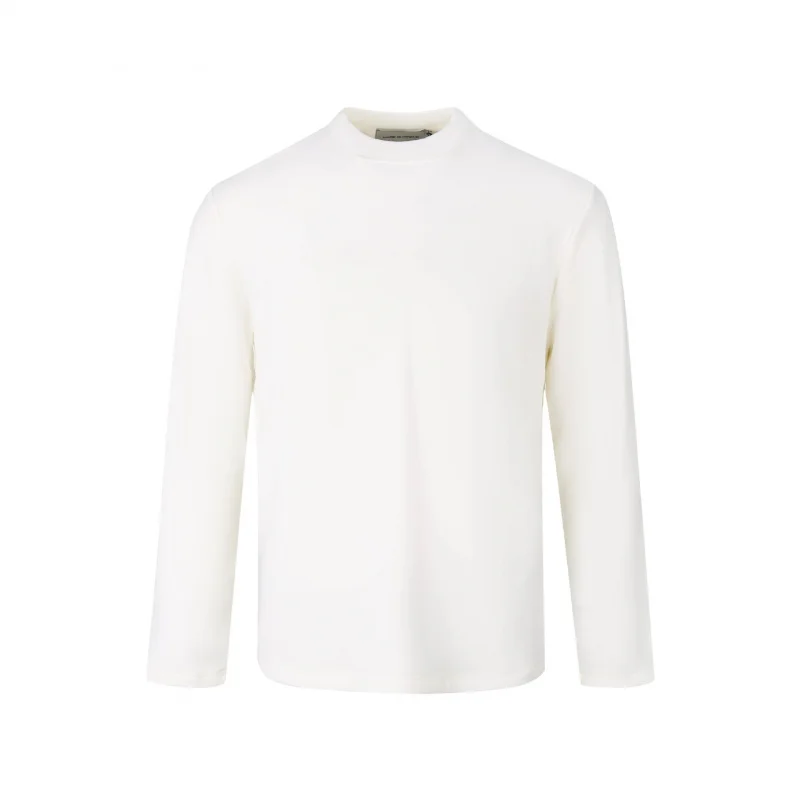 

EME "Mulberry Silk Self-Heating" Thermal Technology Fabric Machine Washable Long Sleeve Solid Color Crew Neck Base Shirt T-Shirt