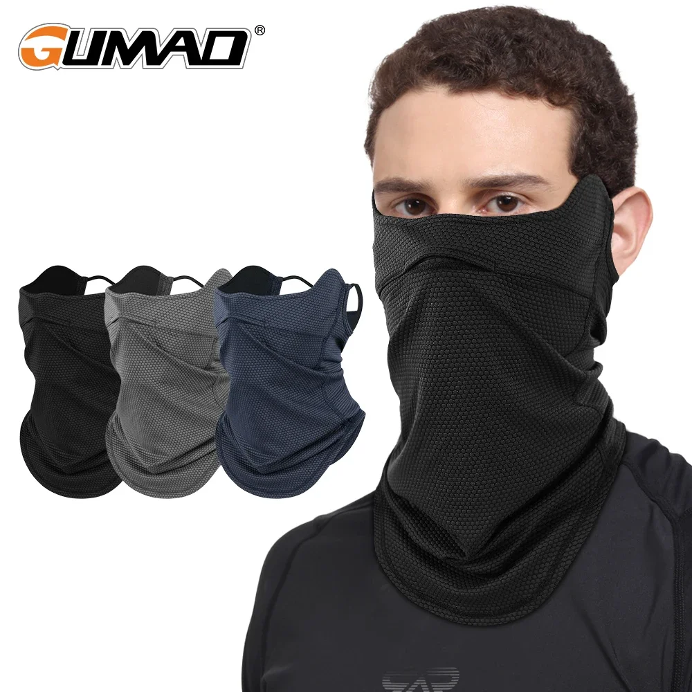 Windproof Face Masks Bicycle Face Cover Sun Protection Quick-Drying Cool Breathable Face Scarf for Cycling Sports Riding Gear