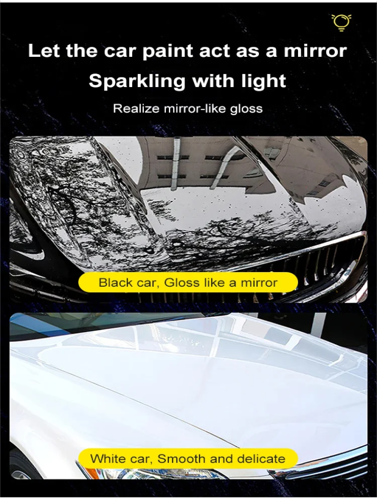 Ceramic Coating Nano Glass Plated Crystal Liquid Hydrophobic Coating Waterproof Polishing Agent Waxing Stain Removal and Shine